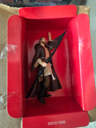 1998 Hasbro STAR WARS Episode I Snapping Jaw Opee and Qui Gon Jinn Mint in Box