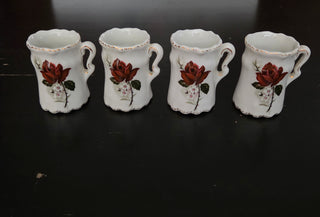 Set of 4 Miniature Mugs