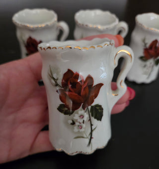 Set of 4 Miniature Mugs