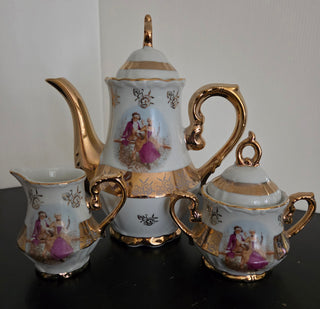 Musical Tea Pot w/Cream/Sugar
