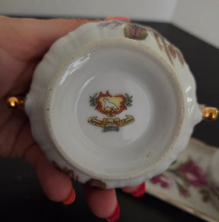 3 pc Creamer, Sugar, Tray