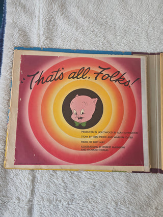 Bugs Bunny and the Tortoise Capitol DBX-93 78 RPM Record Reader Set