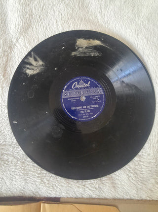 Bugs Bunny and the Tortoise Capitol DBX-93 78 RPM Record Reader Set