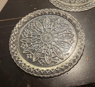 Round Glass Serving Platter