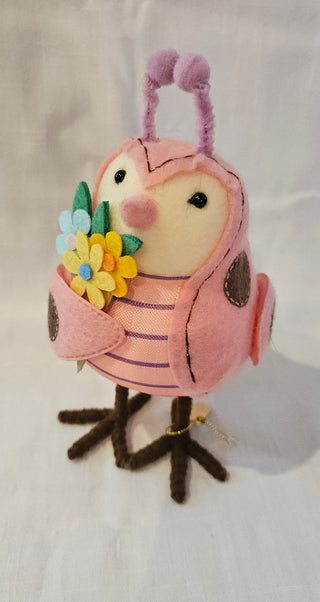 Spritz Featherly Friends: Lady 2024 Easter ladybug bird