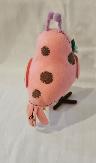 Spritz Featherly Friends: Lady 2024 Easter ladybug bird