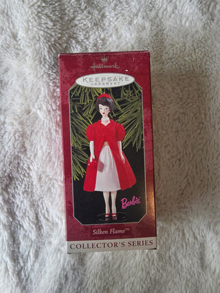 1996 Hallmark Keepsake Barbie Ornament Silken Flame