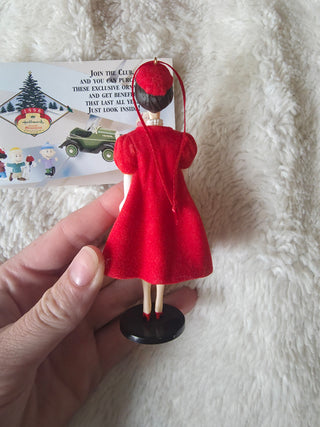 1996 Hallmark Keepsake Barbie Ornament Silken Flame