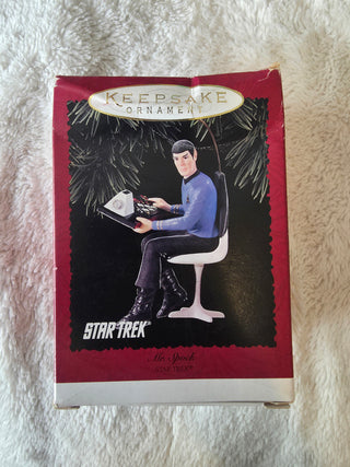 HALLMARK 1996 STAR TREK MR. SPOCK ORNAMENT