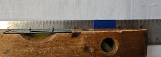 Vintage Stanley No. 260 9-Inch Wooden Level