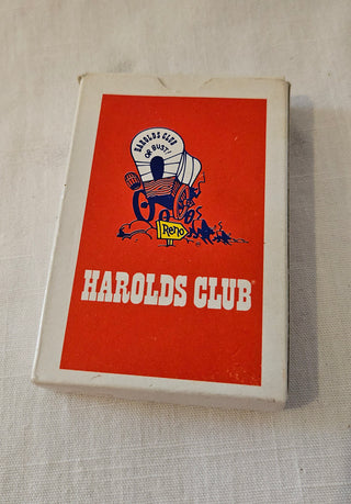 Vintage Harold's Club Reno Bridge Playing Cards