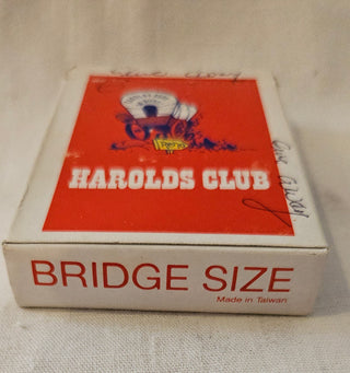 Vintage Harold's Club Reno Bridge Playing Cards