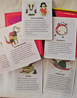 Affirmators! Love & Relationships 50 Affirmation Cards