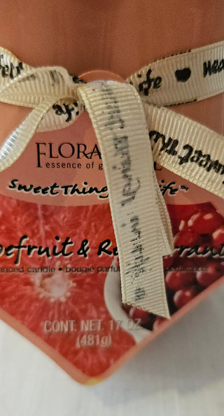 Flora Sweet Things in Life Ceramic Candle Jar