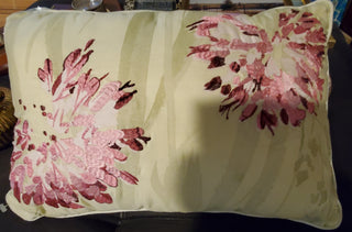 Embroidered pillow