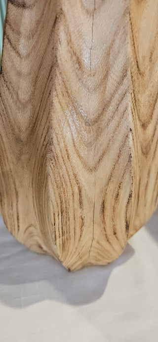 Tall Rustic Wooden Pumpkin