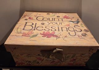 Count Your Blessing Storage Box
