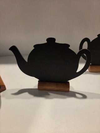 Mini Teapot Chalkboard Silhouette