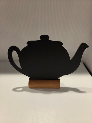 Mini Teapot Chalkboard Silhouette