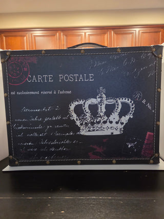 Black Decorative Storage Box