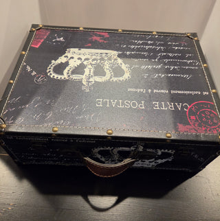 Black Decorative Storage Box