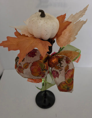 Fall Florals/ Candlestick