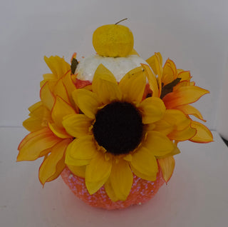 Yellow/Orange Stacked Pumpkins