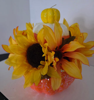 Yellow/Orange Stacked Pumpkins