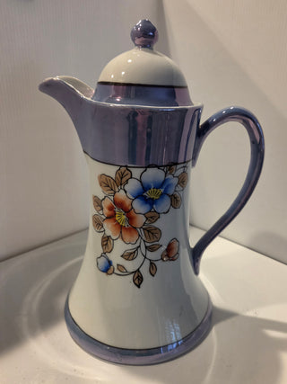 Lusterware Hot Chocolate Pot