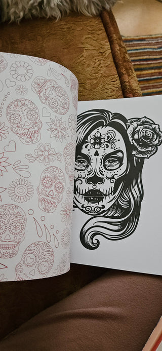 Day of the Dead Coloring Book • 100+ Pages — $8.50