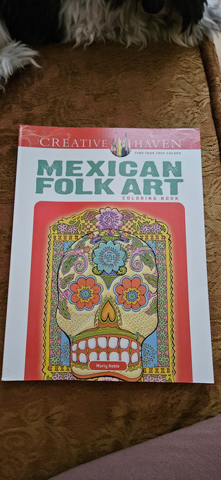Mexican Folk Art Coloring Book • 31 Designs — $6.50
