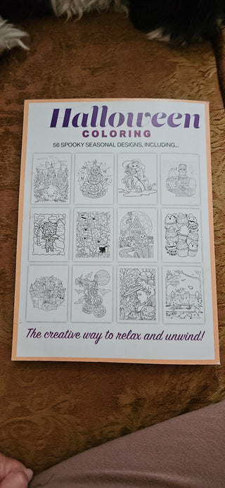 Halloween Coloring • 56 Spooky Designs — $7.50