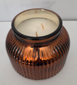 fall scented jar candle