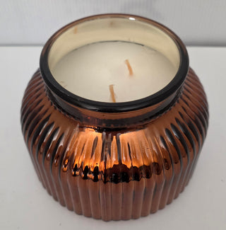 fall scented jar candle