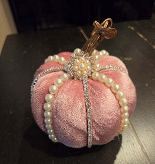 Pink & Bling Pumpkin