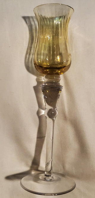 Amber votive