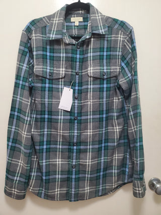 Beetlejuice Upcycled Plaid Flannel Shirt