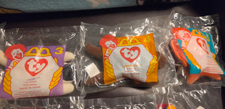 Mcdonalds 1996 Beanie Babies 1-10 complete