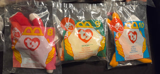 Mcdonalds 1996 Beanie Babies 1-10 complete