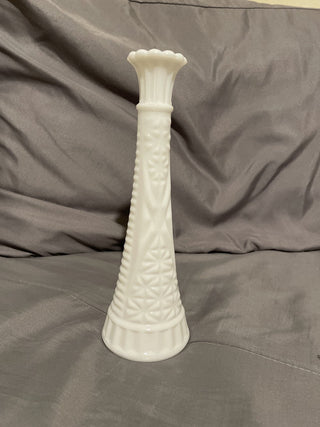 Milk Glass Vase RCD