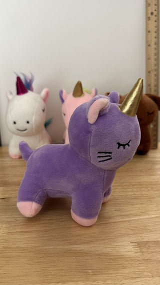 RSV PIXIECRUSH 5” Purple Caticorn Plush|84764