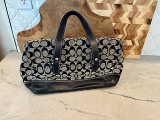 COACH HAMPTON PURSE BLACK|110499