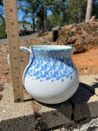 6” Blue Spongewear Pitcher Made in Italy