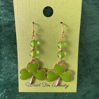 St. Patrick's Day earrings RSV