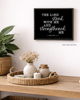 WD QUOTE -  THE LORD STOOD....