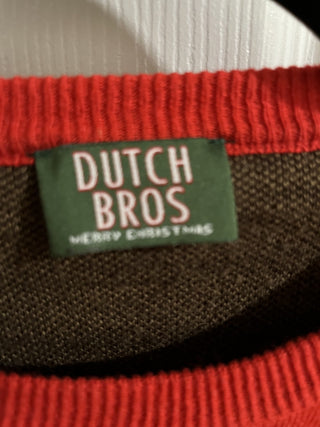 Dutch Brothers Coffee Ugly Christmas Sweater Size Medium RCD|133090