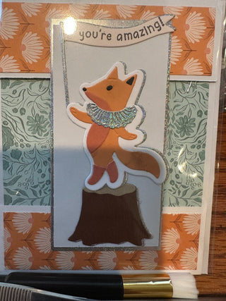 Friendship Card:  "You're amazing" - mh RCD