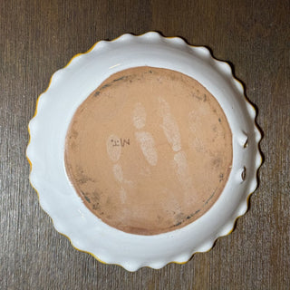 Hand-Painted European Pottery Floral Dish MTS|81052