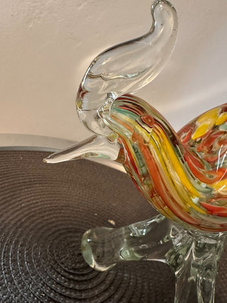 Art Glass Large Bird MTS|77730