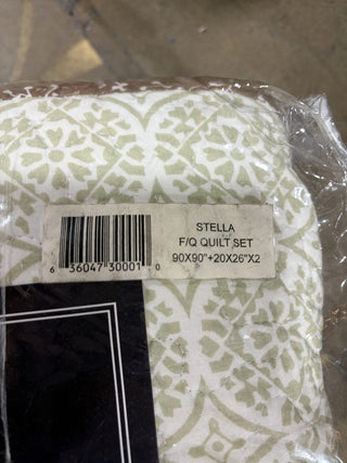 Full/Queen Quilt Set “Stella” RCD (For Pickup Only)